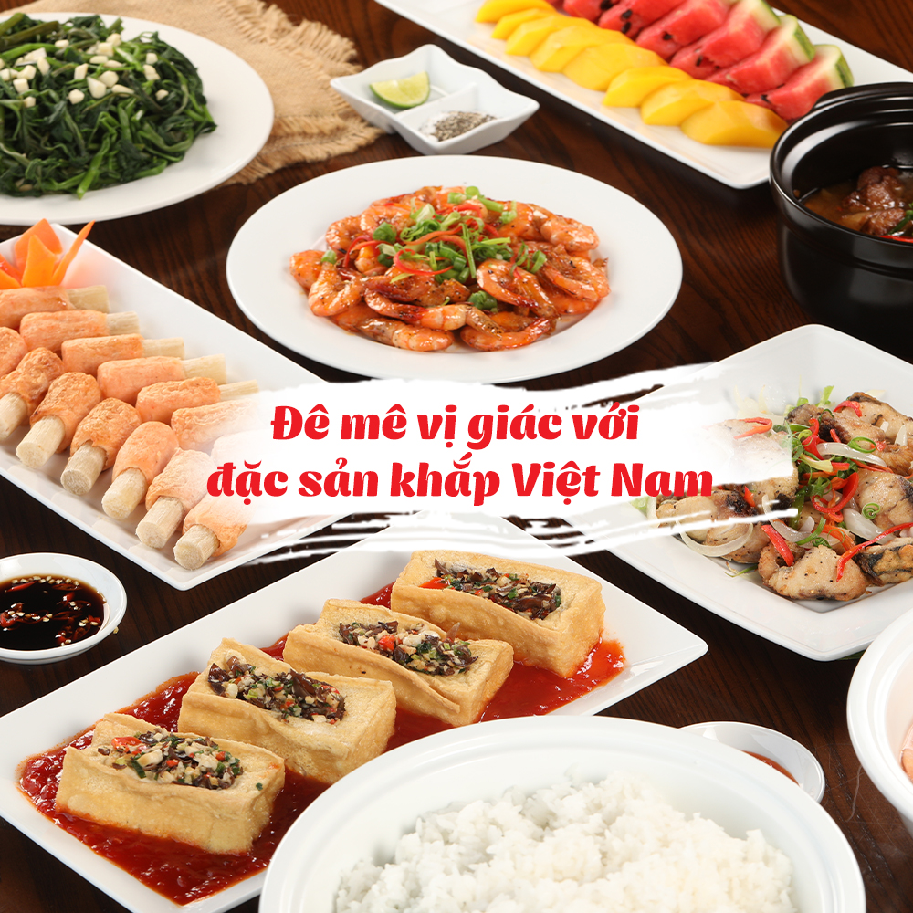 Ẩm thực tại Đảo ký ức Hội An đậm bản sắc Việt Nam