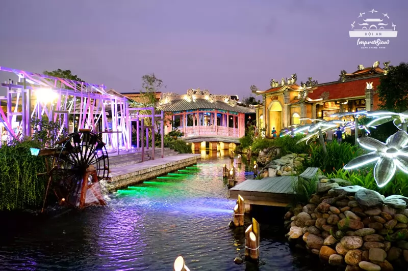 Hoi An Impression Theme Park is considered a harmonious combination of Architecture, Culture, Art and history