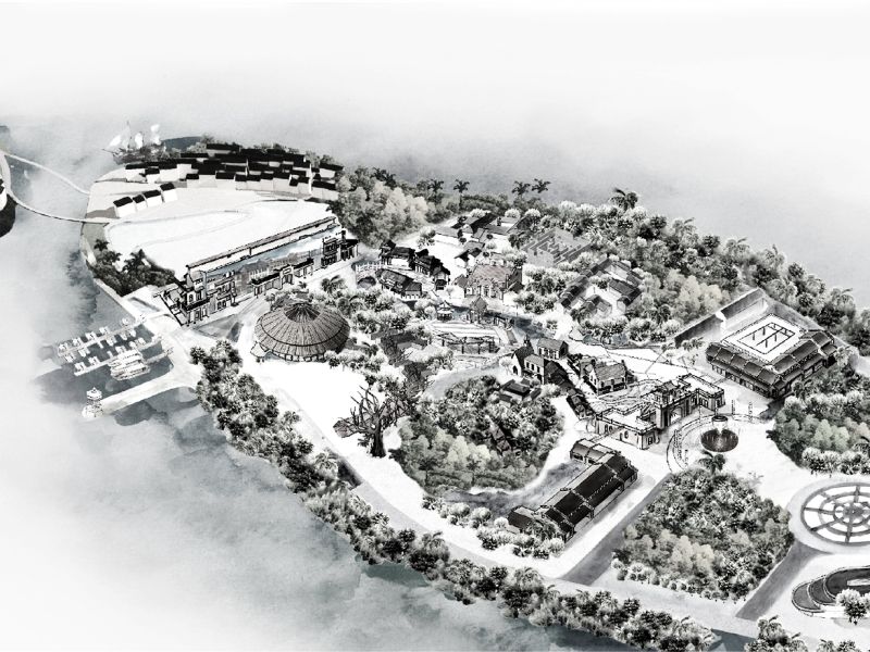 Bản đồ Hội An Impression Theme Park