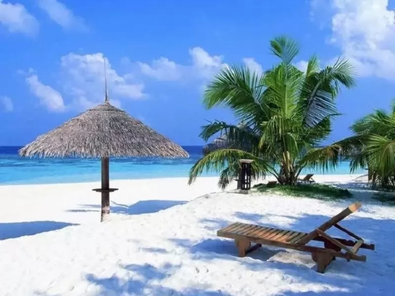 Biển xanh, cát trắng là vẻ đẹp mà thiên nhiên ban tặng cho biển An Bàng