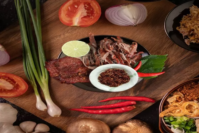 B&ograve; một nắng- tinh hoa ẩm thực Hội An.