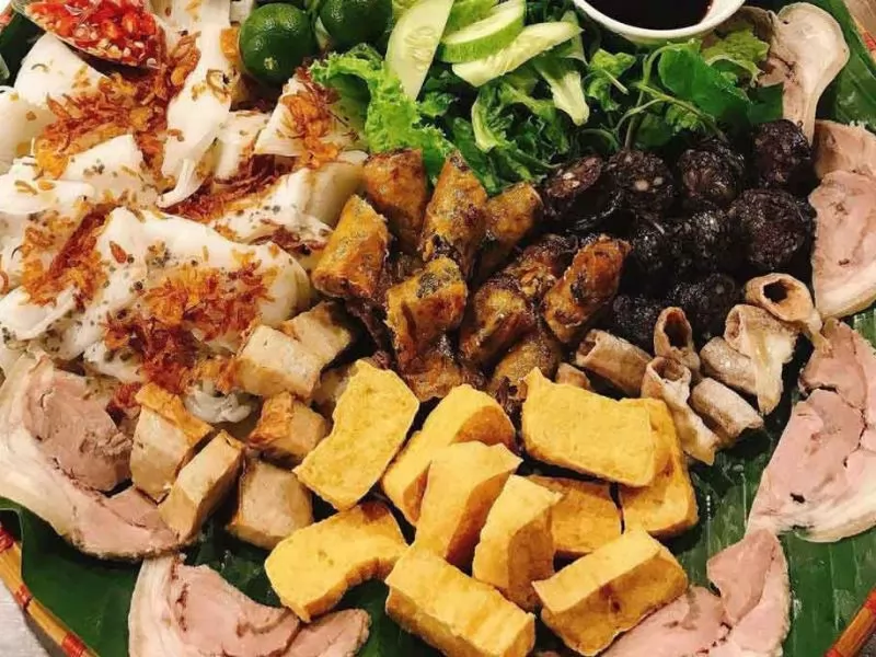 7 quán bún đậu mắm tôm ngon 