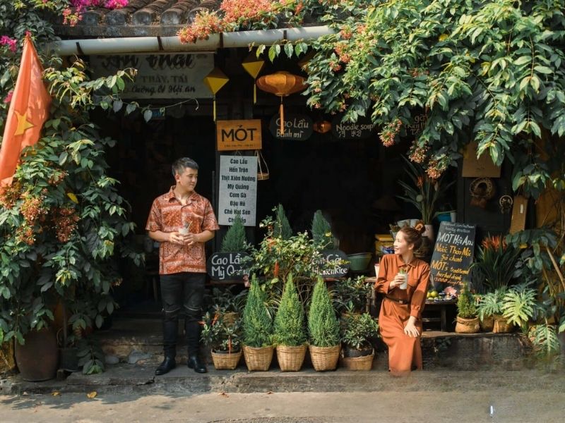 Cafe Mót – nét yên bình giữa lòng phố cổ Hội An