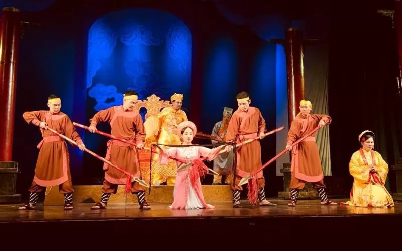 Ch&egrave;o l&agrave; loại h&igrave;nh nghệ thuật d&acirc;n gian phổ biến ở miền đồng bằng Bắc bộ