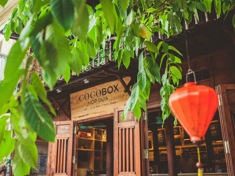 Cocobox - quán cà phê “Hộp Dừa” tại Hội An