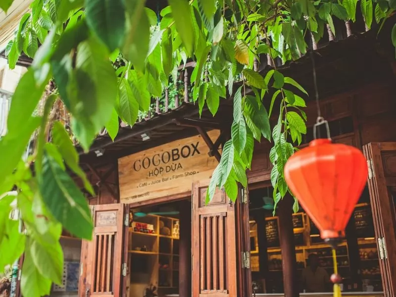 Cocobox - quán cà phê “Hộp Dừa” tại Hội An