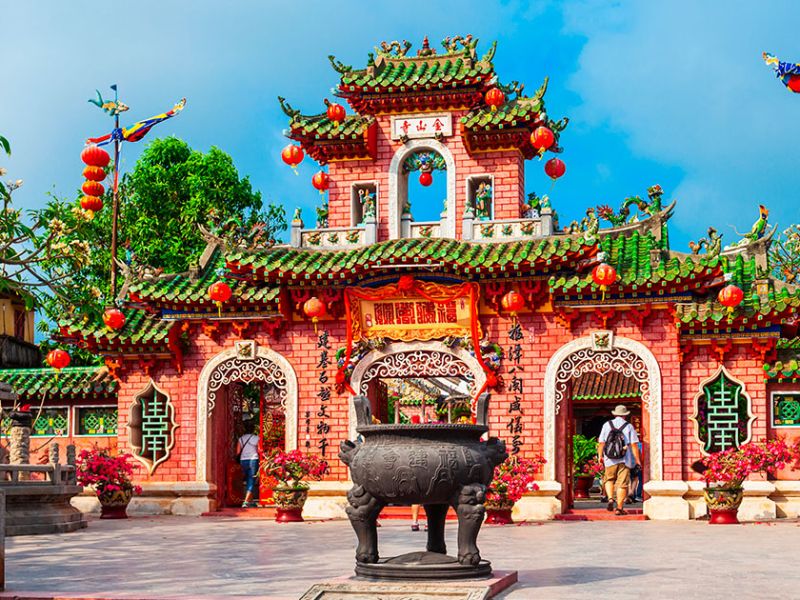 Công trình kiến trúc độc đáo của Hội quán Phúc Kiến mang đậm nét văn hóa của người Trung Hoa