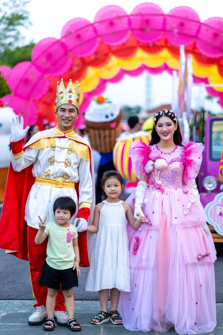 Vương quốc kẹo ngọt tại công viên Ấn Tượng Hội An