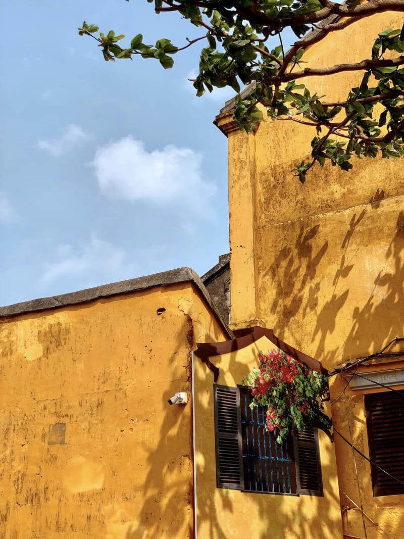 Vào thu, Hội An dường như được mặc thêm một tấm lụa vàng rực rỡ