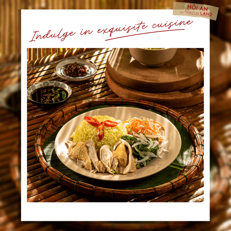 A dinner of exquisite cuisine at Hoi An Memories Land