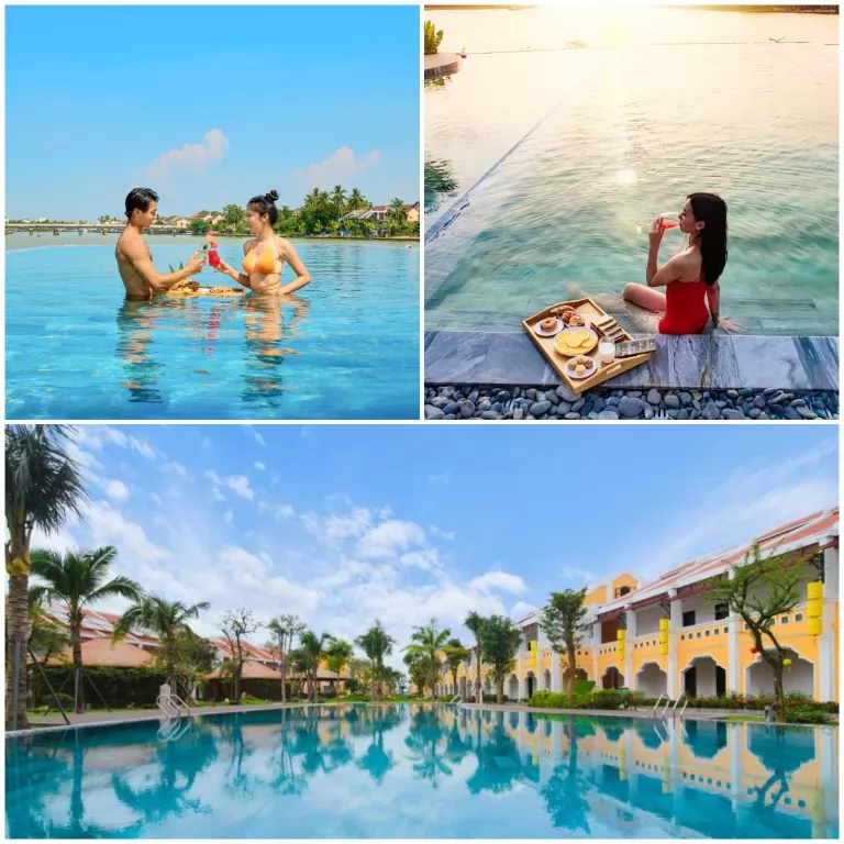 Hồ bơi ngo&agrave;i trời ở Hoi An Memories Resort & Spa