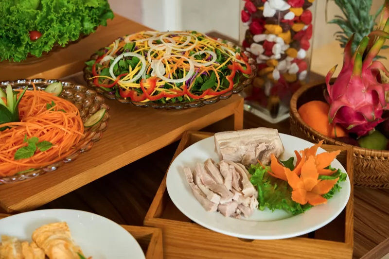 Th&agrave;nh phẩm của c&aacute;c học vi&ecirc;n Cooking Class tại Hoi An Memories Resort & Spa