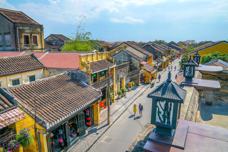 Hoi An ancient town used to be a vibrant trading center