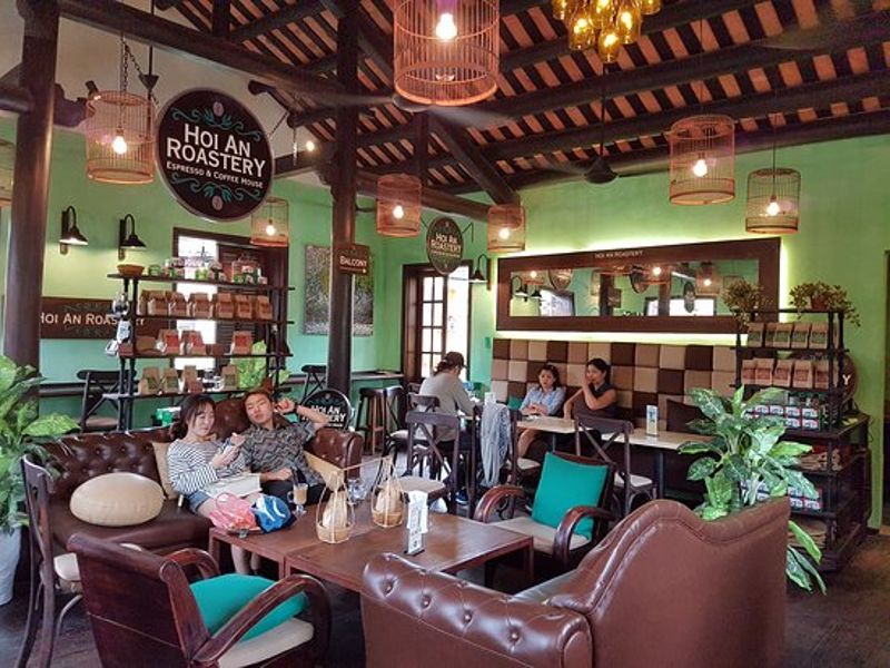 The entrance of The Roastery Hoi An