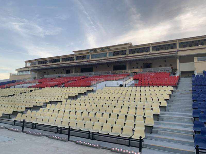 Khu vực ghế ngồi khán giả trong chương trình biểu diễn