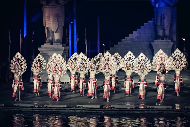 Show diễn Ký Ức Hội An với sân khấu thực cảnh quy mô lớn