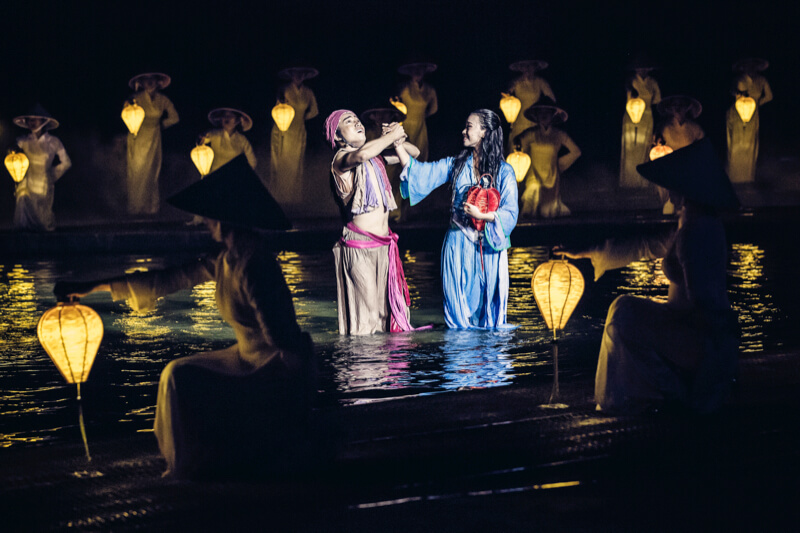 Show diễn Ký Ức Hội An sở hữu sân khấu rộng 25.000m2