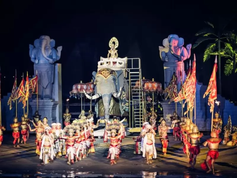 K&yacute; Ức Hội An t&aacute;i hiện những c&acirc;u chuyện lịch sử v&agrave; văn h&oacute;a của Hội An qua c&aacute;c cảnh diễn sống động