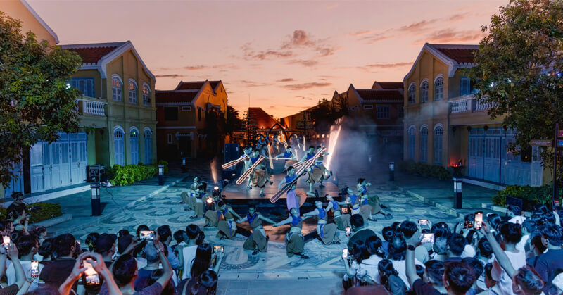 Lễ hội "Thắp sáng bầu trời - Light To Sky" tại Đảo Ký Ức Hội An