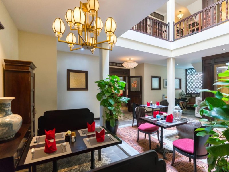 Lối kiến trúc cổ xưa của Little Hoi An Boutique Hotel