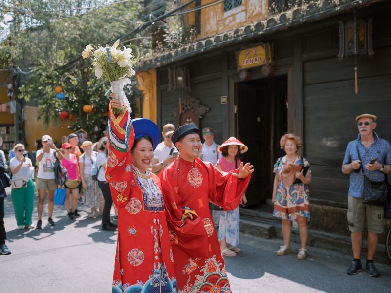 Một không gian ấm cúng, đậm chất Hội An, dành riêng cho ngày trọng đại của bạn