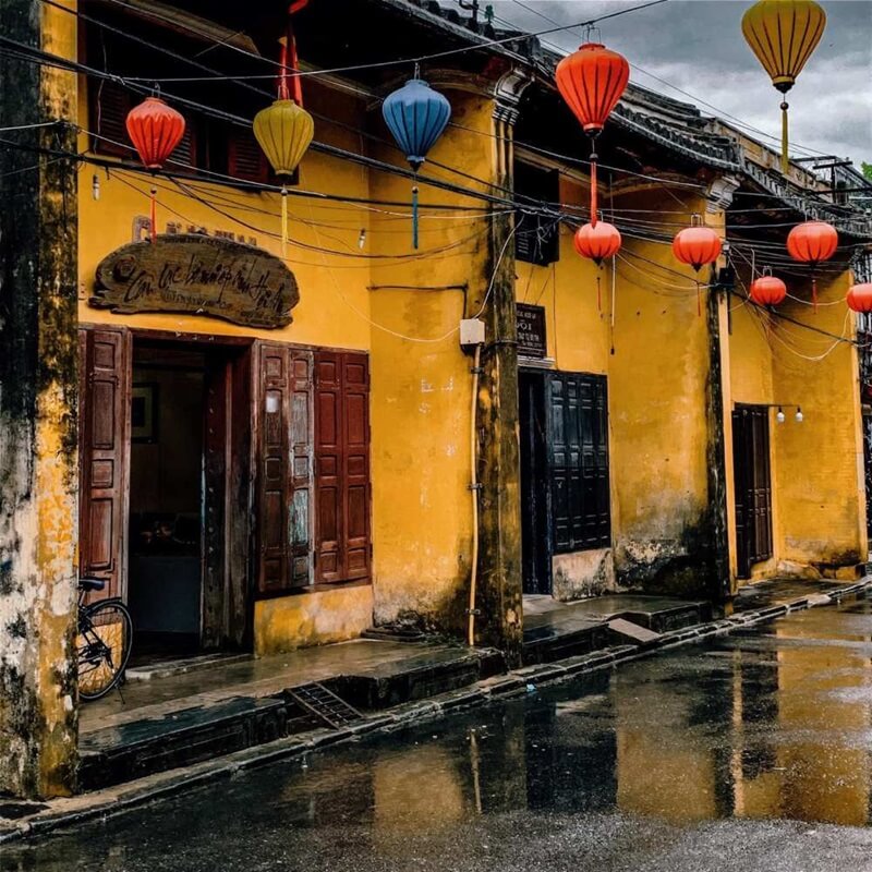 An ancient Hoi An on rainy days