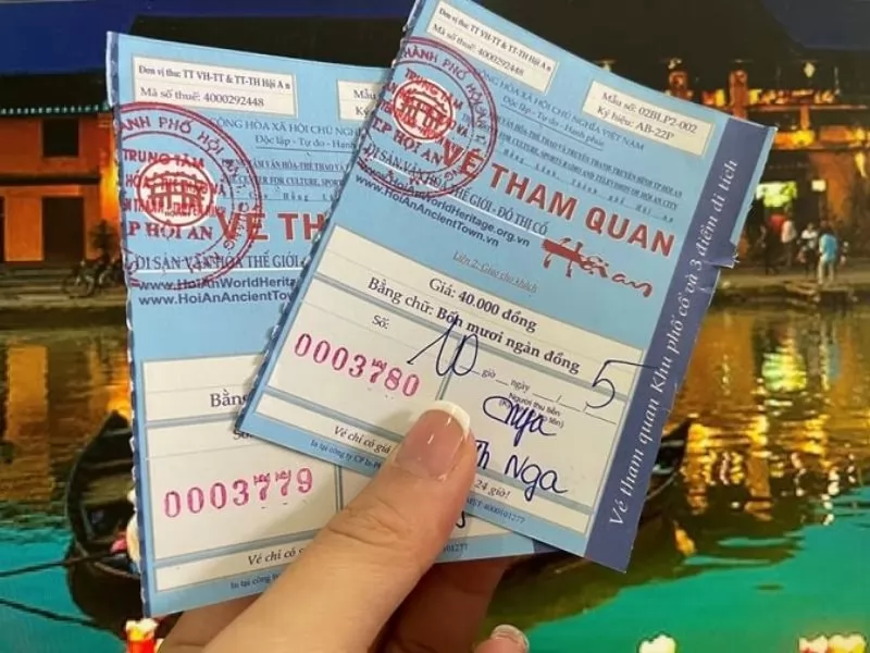 Kinh nghiệm mua vé vào cửa và tham quan các di tích nổi tiếng ở Hội An