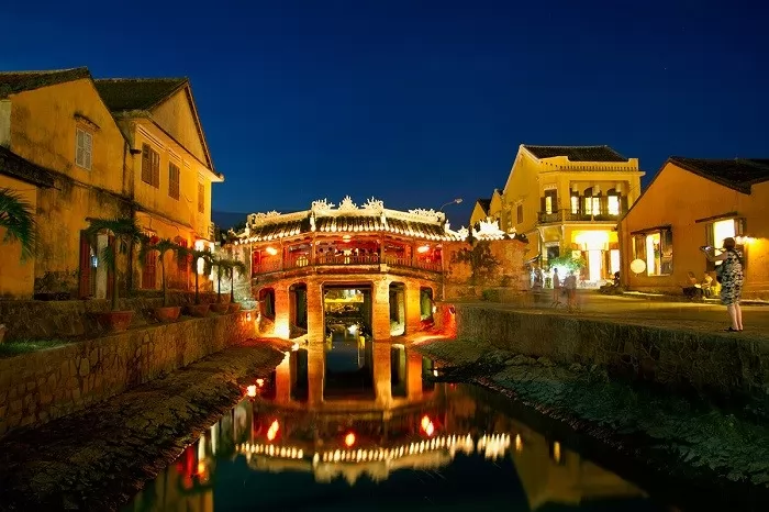 The ancient beauty of Temple Bridge in Hoi An Ancient Town
