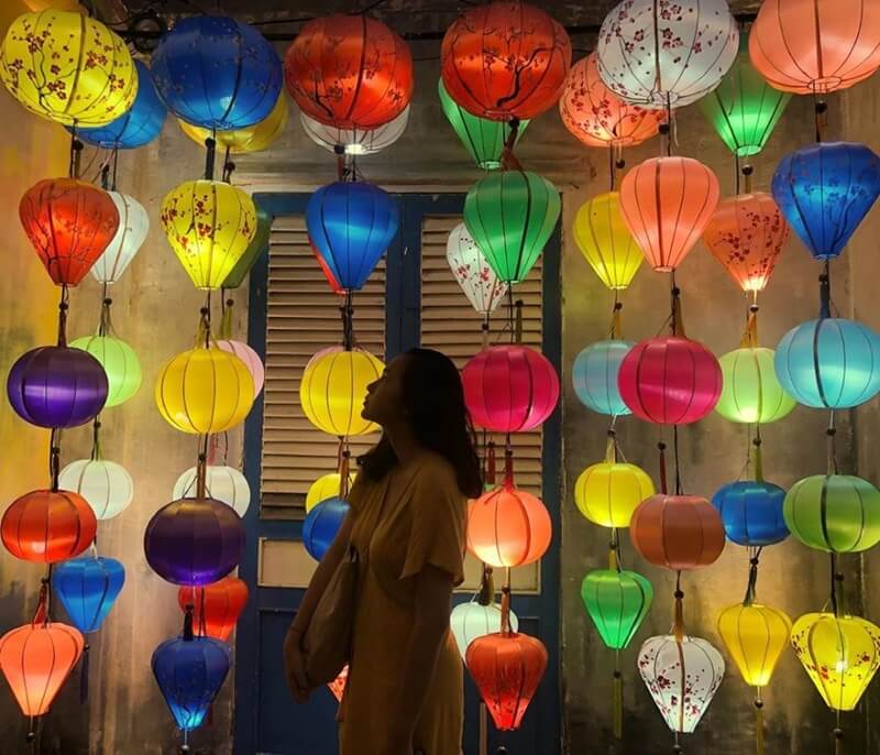 Những background lung linh tại Đảo Ký Ức Hội An