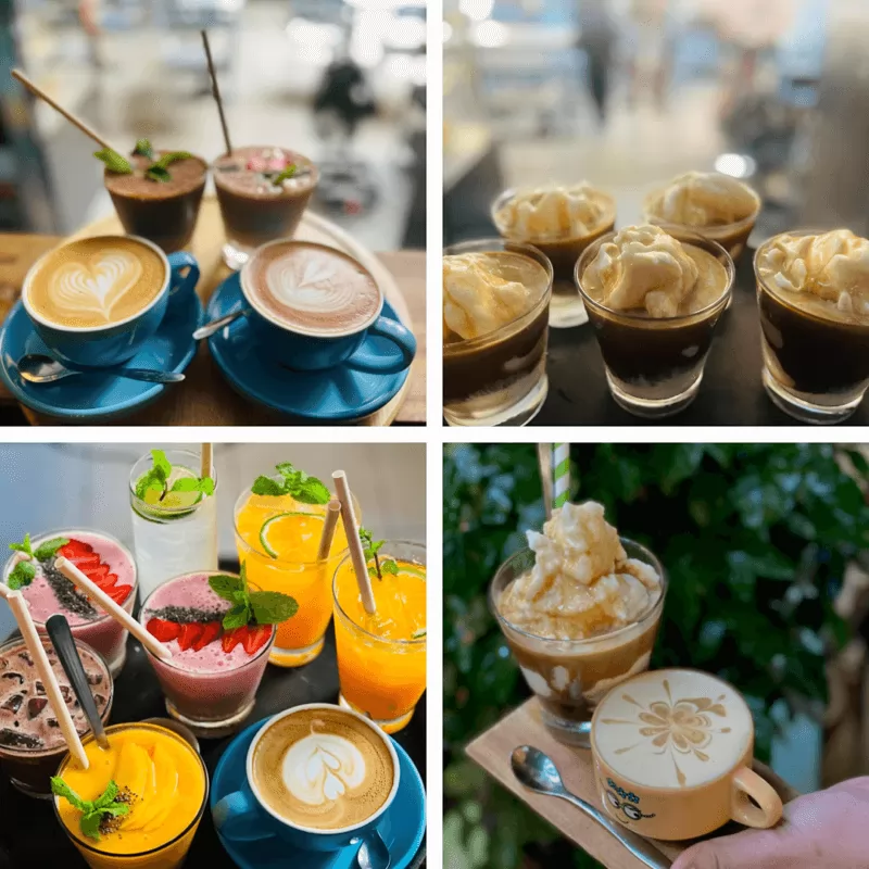 Những thức uống bắt mắt của Phin Coffee Restaurant