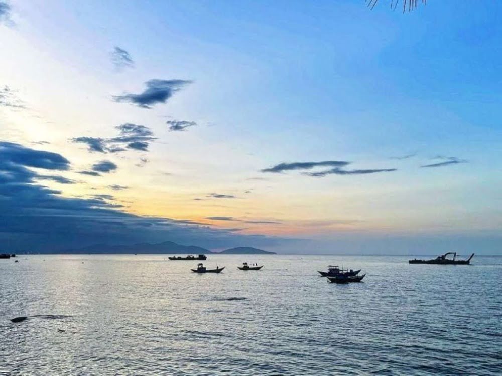 Phong cảnh hữu tình nơi biển Cửa Đại