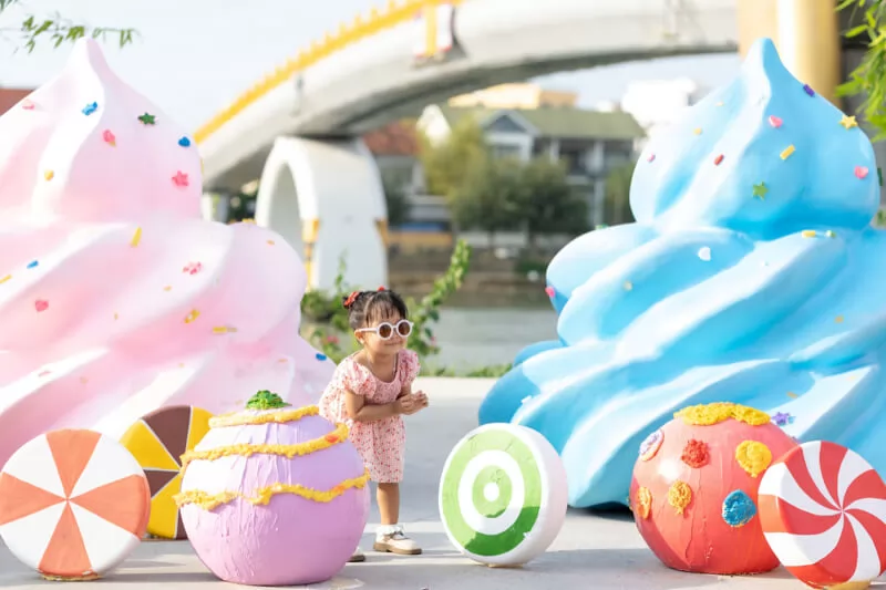 Vương quốc kẹo ngọt tại Đảo K&yacute; Ức Hội An