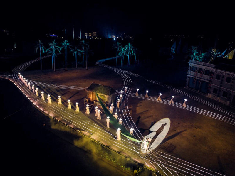 Show thực cảnh Hội An với quy mô sân khấu “khủng" 