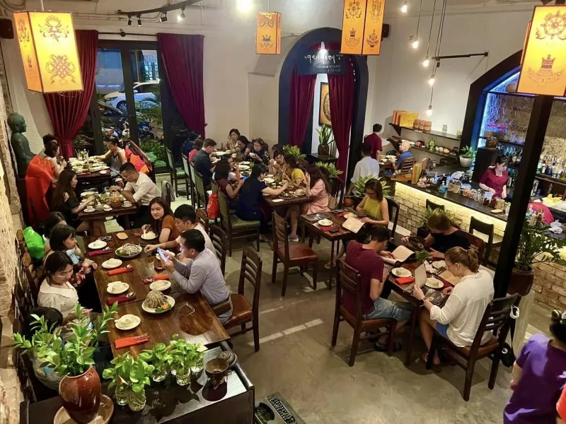 Shambhala always crowded with guests