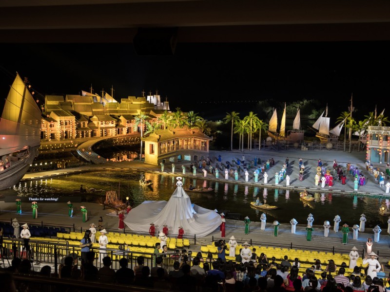 Show diễn Ký ức Hội An được đầu tư hoành tráng mang lại trải nghiệm chân thực cho du khách