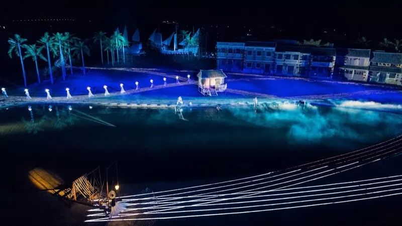 Show thực cảnh Hội An - K&yacute; Ức Hội An diễn ra từ 20h đến 21h hằng ng&agrave;y