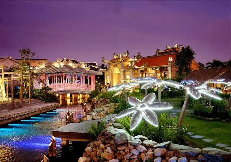 Thả m&igrave;nh v&agrave;o kh&ocirc;ng gian sắc m&agrave;u tại C&ocirc;ng vi&ecirc;n Ấn tượng Hội An