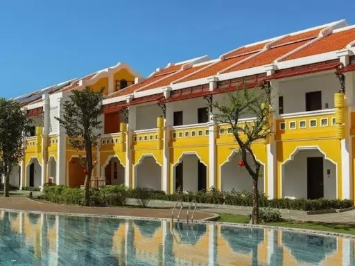 Thiết kế ngo&agrave;i cổ k&iacute;nh - trong hiện đại của Hoi An Memories Resort & Spa