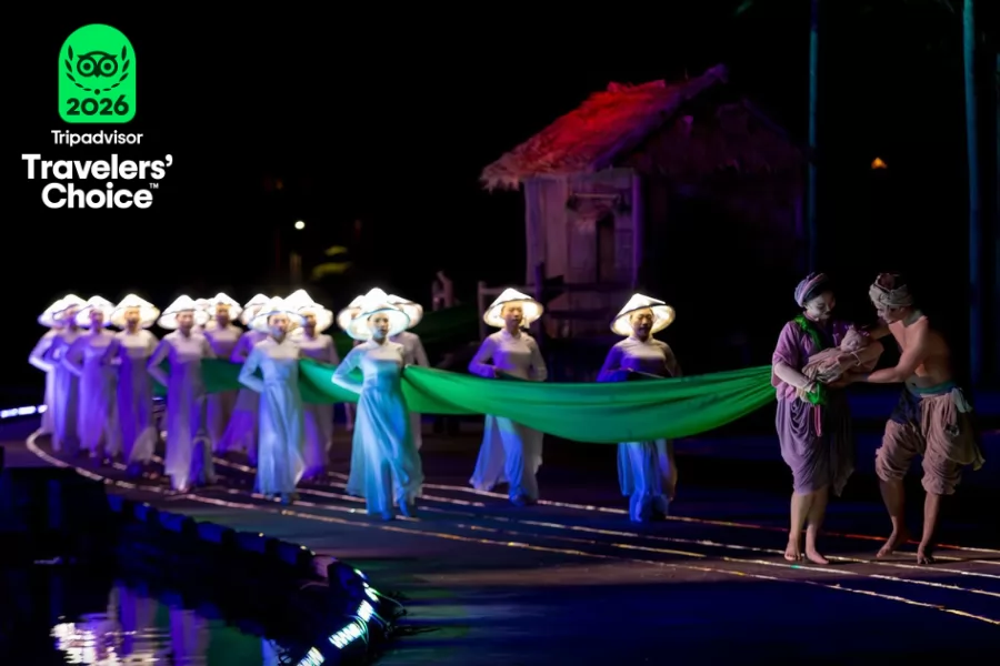 Traveller's Choice 2026: Show diễn Ký Ức Hội An nằm trong Top 10% hoạt động giải trí hàng đầu thế giới
