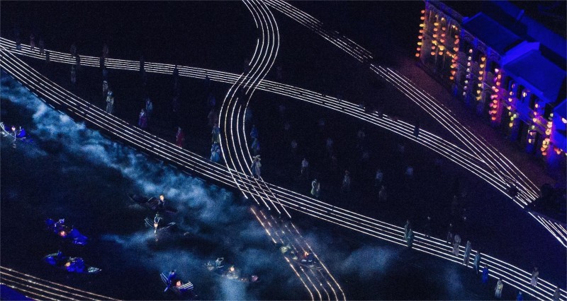 Thương cảng Hội An thế kỷ 16 tái hiện trong show diễn Ký Ức Hội An