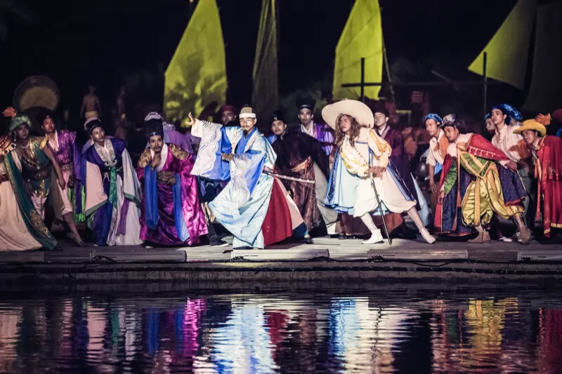 Thương cảng Hội An v&agrave;ng son rực rỡ trong m&agrave;n Hội Nhập