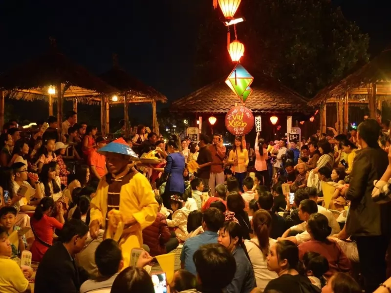 Tổ chức hoạt động Bài Chòi tại trung tâm phố cổ Hội An