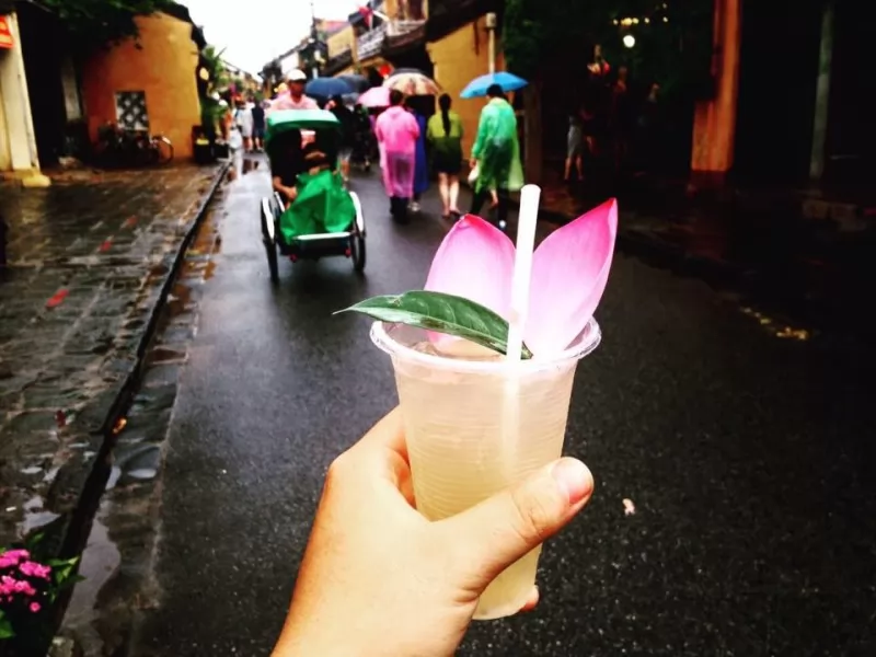 Tr&agrave; tươi m&aacute;t giải kh&aacute;t tr&aacute;ng miệng sau bữa ăn ngon